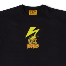 画像4: FATBRAIN S/S Tee BLK 半袖 ヘビーオンス Tシャツ (4)