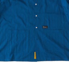画像8: GIGALENO S/S Shirts BLU 半袖 コットン レノクロス シャツ (8)