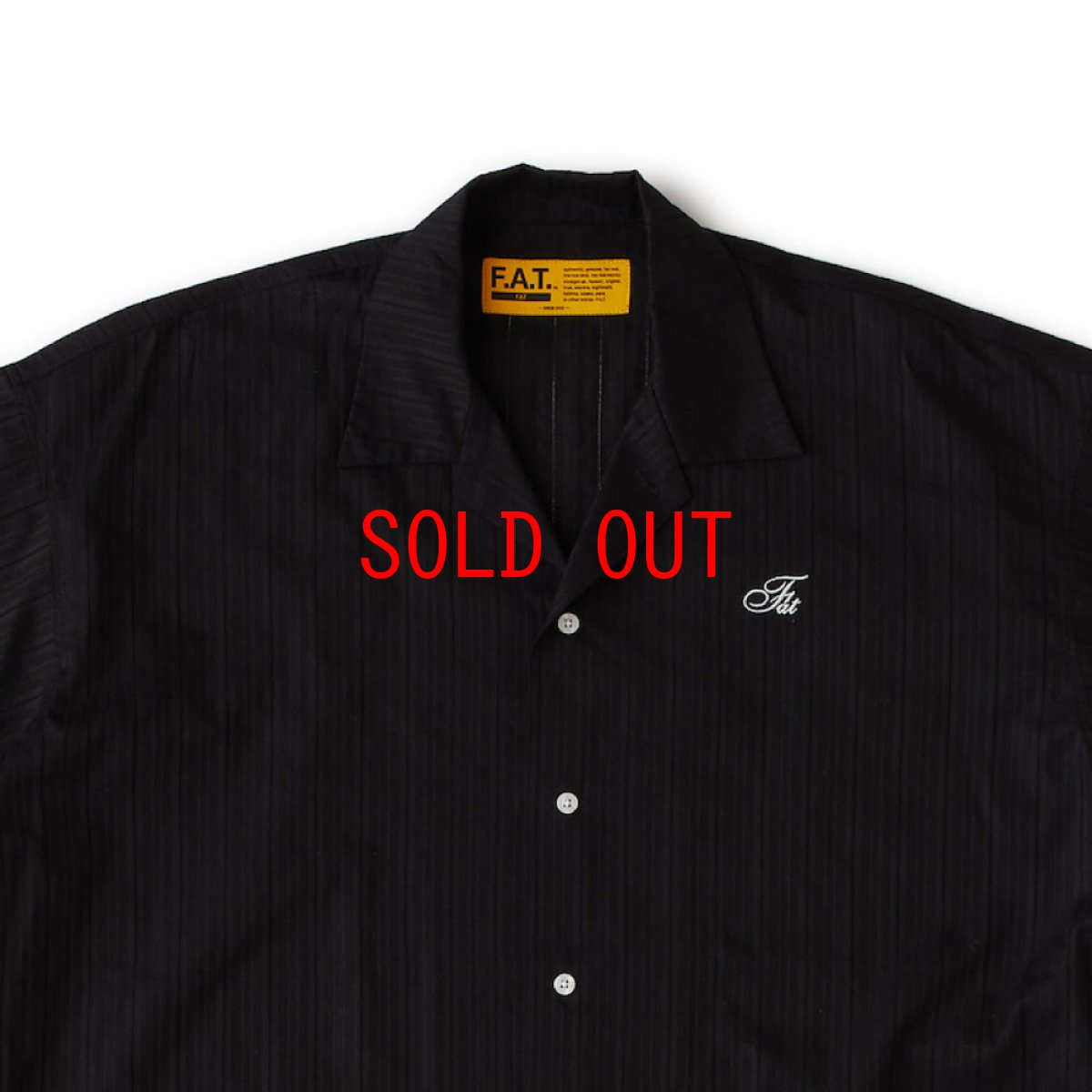 画像9: GIGALENO S/S Shirts BLK 半袖 コットン レノクロス シャツ (9)