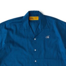 画像9: GIGALENO S/S Shirts BLU 半袖 コットン レノクロス シャツ (9)