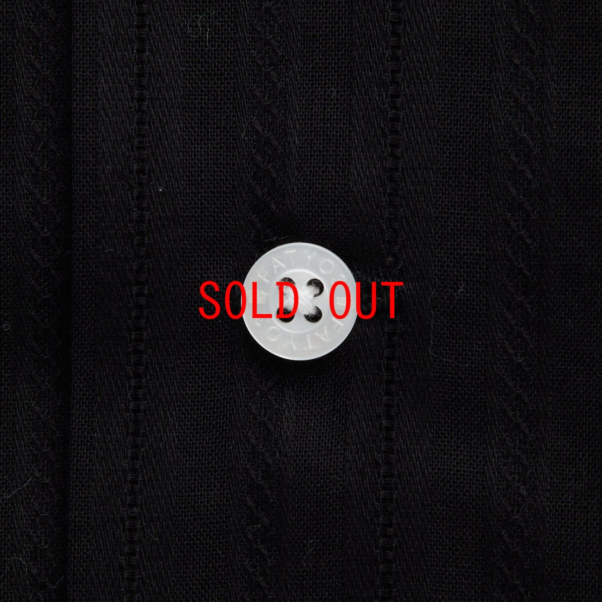 画像7: GIGALENO S/S Shirts BLK 半袖 コットン レノクロス シャツ (7)