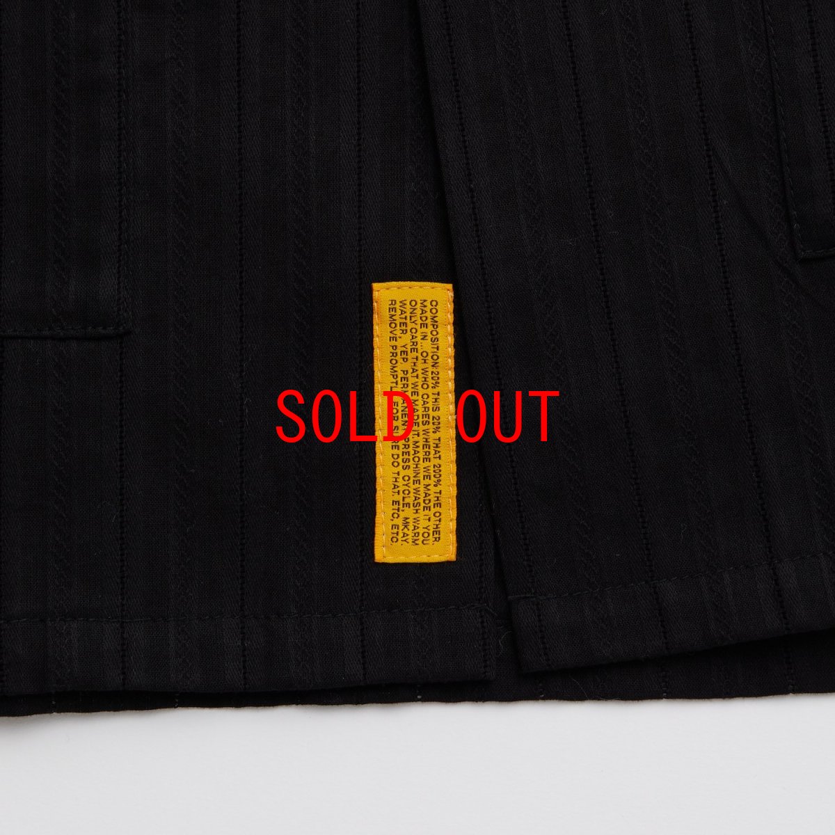 画像6: GIGALENO S/S Shirts BLK 半袖 コットン レノクロス シャツ (6)