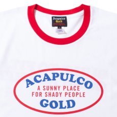 画像5: Oval Logo Ringer S/S Tee WHT/RED リンガー 半袖 Tシャツ (5)