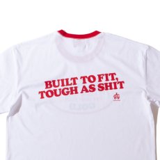 画像6: Oval Logo Ringer S/S Tee WHT/RED リンガー 半袖 Tシャツ (6)