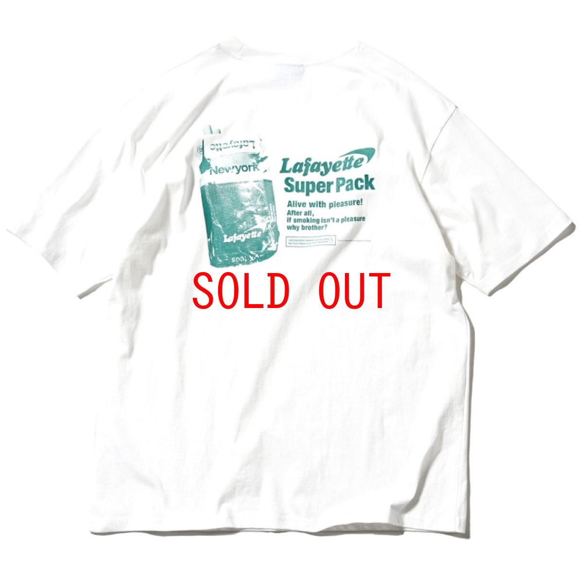 画像3: Pleasure S/S Tee WHT プレジャー ロゴ 半袖 Tシャツ (3)