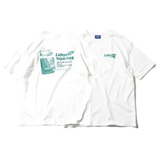 画像1: Pleasure S/S Tee WHT プレジャー ロゴ 半袖 Tシャツ (1)
