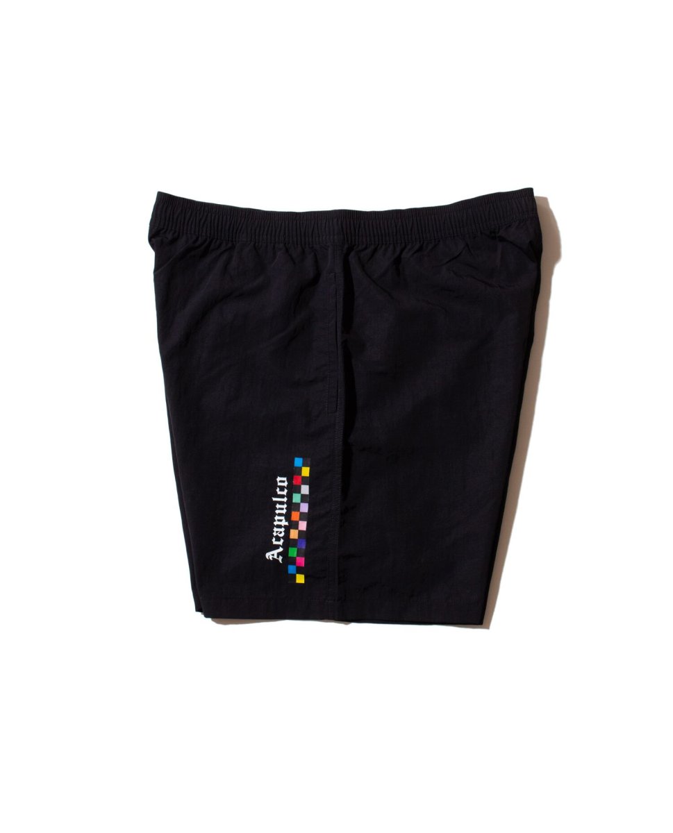 画像4: Recycled Light Weight Nylon Shorts Black テック ショート パンツ ショーツ (4)