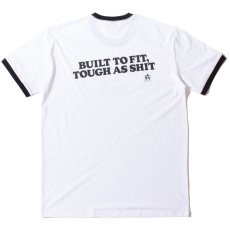 画像3: Oval Logo Ringer S/S Tee WHT/BLK リンガー 半袖 Tシャツ (3)
