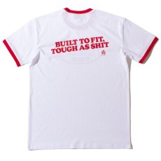 画像3: Oval Logo Ringer S/S Tee WHT/RED リンガー 半袖 Tシャツ (3)