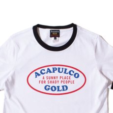 画像5: Oval Logo Ringer Ladies S/S Tee WHT/BLK レディース リンガー 半袖 Tシャツ (5)