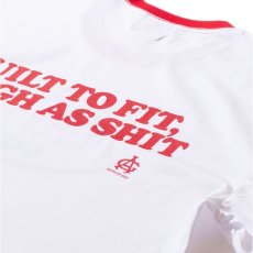 画像4: Oval Logo Ringer S/S Tee WHT/RED リンガー 半袖 Tシャツ (4)