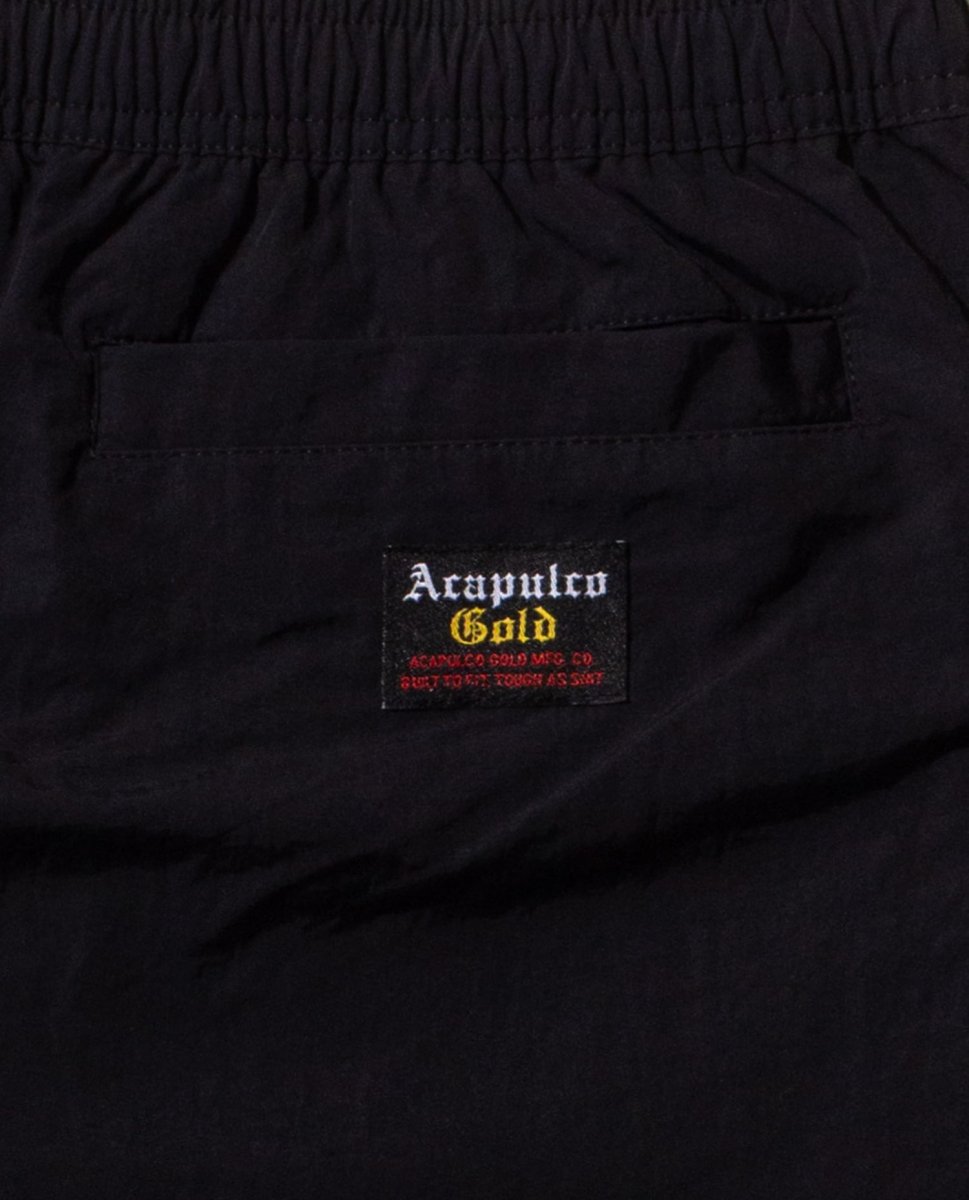 画像6: Recycled Light Weight Nylon Shorts Black テック ショート パンツ ショーツ (6)