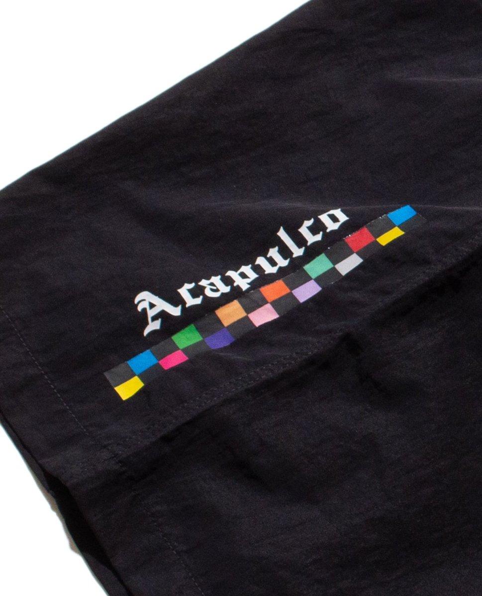 画像5: Recycled Light Weight Nylon Shorts Black テック ショート パンツ ショーツ (5)