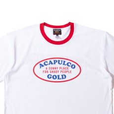 画像7: Oval Logo Ringer S/S Tee WHT/RED リンガー 半袖 Tシャツ (7)