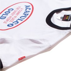 画像2: Oval Logo Ringer Ladies S/S Tee WHT/BLK レディース リンガー 半袖 Tシャツ (2)
