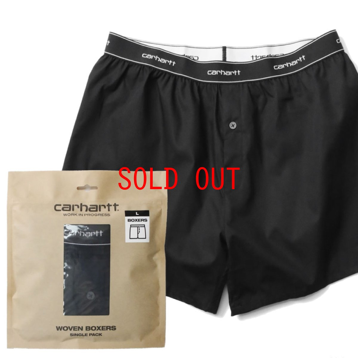 画像1: Cotton Trunks Single Pack Boxers コットン ボクサー トランクス パンツ (1)