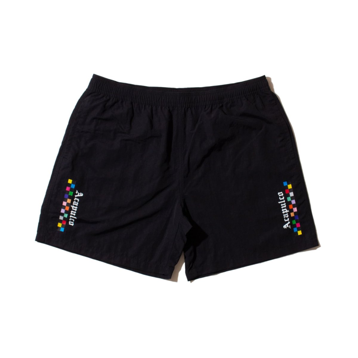 画像1: Recycled Light Weight Nylon Shorts Black テック ショート パンツ ショーツ (1)