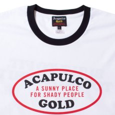 画像4: Oval Logo Ringer S/S Tee WHT/BLK リンガー 半袖 Tシャツ (4)