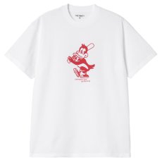 画像2: Home Run S/S Tee WHT 半袖 ホームラン Tシャツ (2)