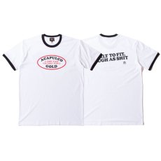 画像8: Oval Logo Ringer S/S Tee WHT/BLK リンガー 半袖 Tシャツ (8)