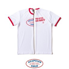 画像9: Oval Logo Ringer S/S Tee WHT/RED リンガー 半袖 Tシャツ (9)
