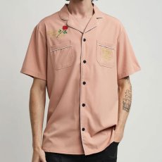 画像1: Clubmaster S/S Sleeping Shirt ピンク 半袖 シャツ (1)