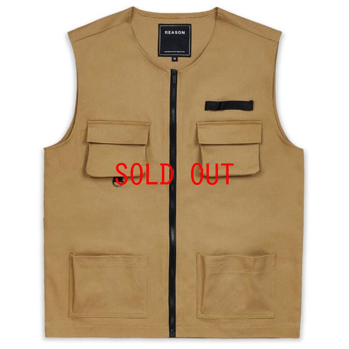 画像1: Luther Twill Utility Vest ツイル アウトドア ユーティリティー ベスト KH (1)