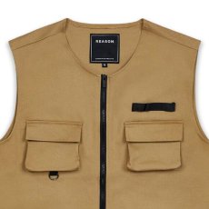 画像3: Luther Twill Utility Vest ツイル アウトドア ユーティリティー ベスト KH (3)