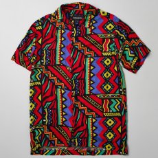 画像1: Unity S/S Shirt malti 半袖 総柄 シャツ マルチカラー (1)
