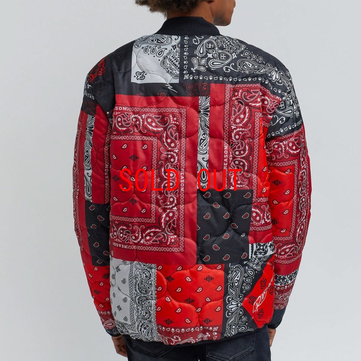 画像5: Paisley Quilted Jacket ペイズリー キルティング ジャケット (5)