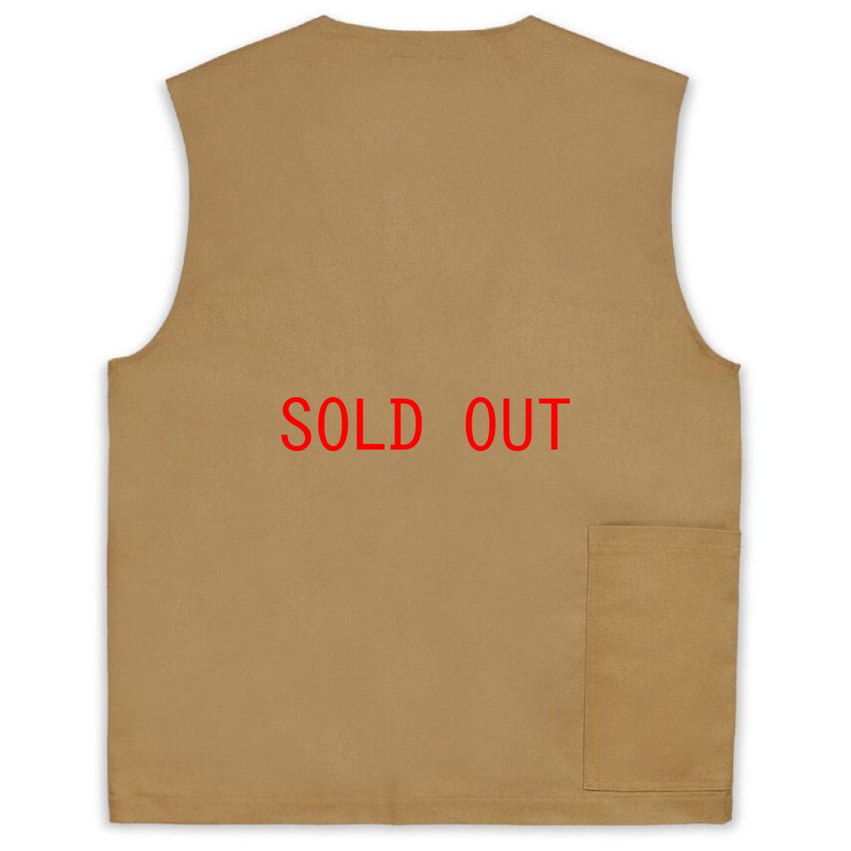 画像2: Luther Twill Utility Vest ツイル アウトドア ユーティリティー ベスト KH (2)