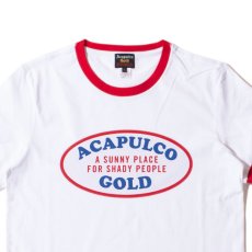 画像4: Oval Logo Ringer Ladies S/S Tee WHT/Red レディース リンガー 半袖 Tシャツ (4)