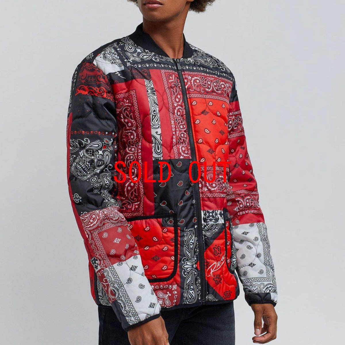 画像10: Paisley Quilted Jacket ペイズリー キルティング ジャケット (10)