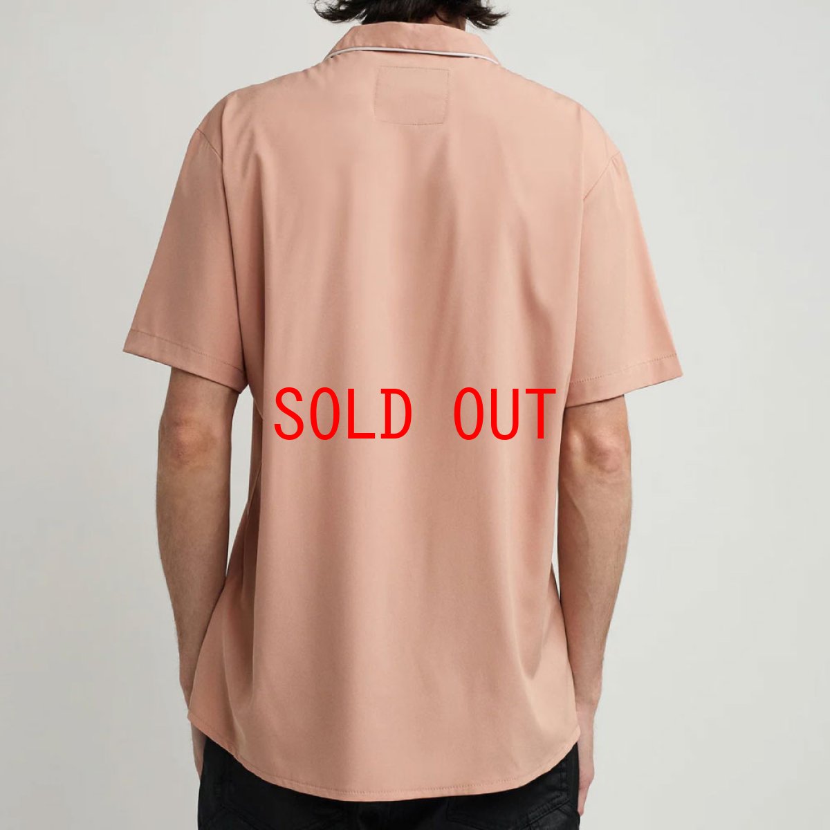 画像2: 【Reason 沖縄 シャツ メンズセレクトショップ】Clubmaster S/S Sleeping Shirt ピンク 半袖 (2)