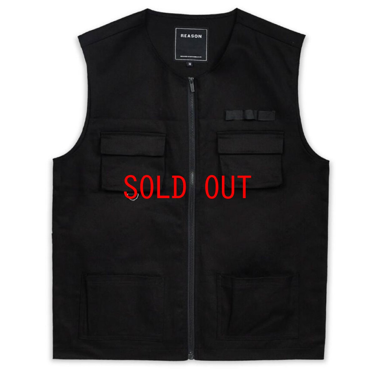 画像2: Luther Twill Utility Vest ツイル アウトドア ユーティリティー ベスト BK (2)