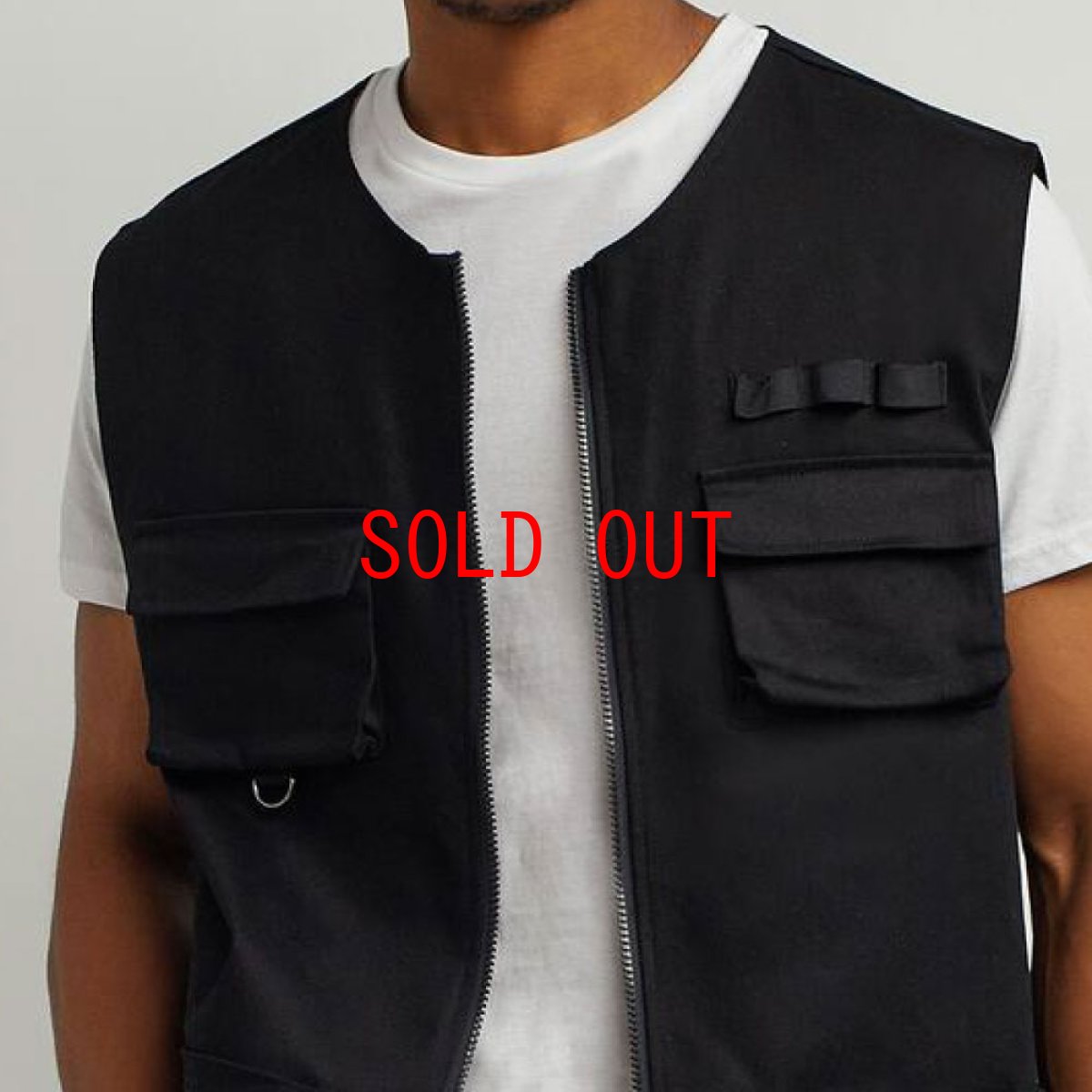 画像5: Luther Twill Utility Vest ツイル アウトドア ユーティリティー ベスト BK (5)