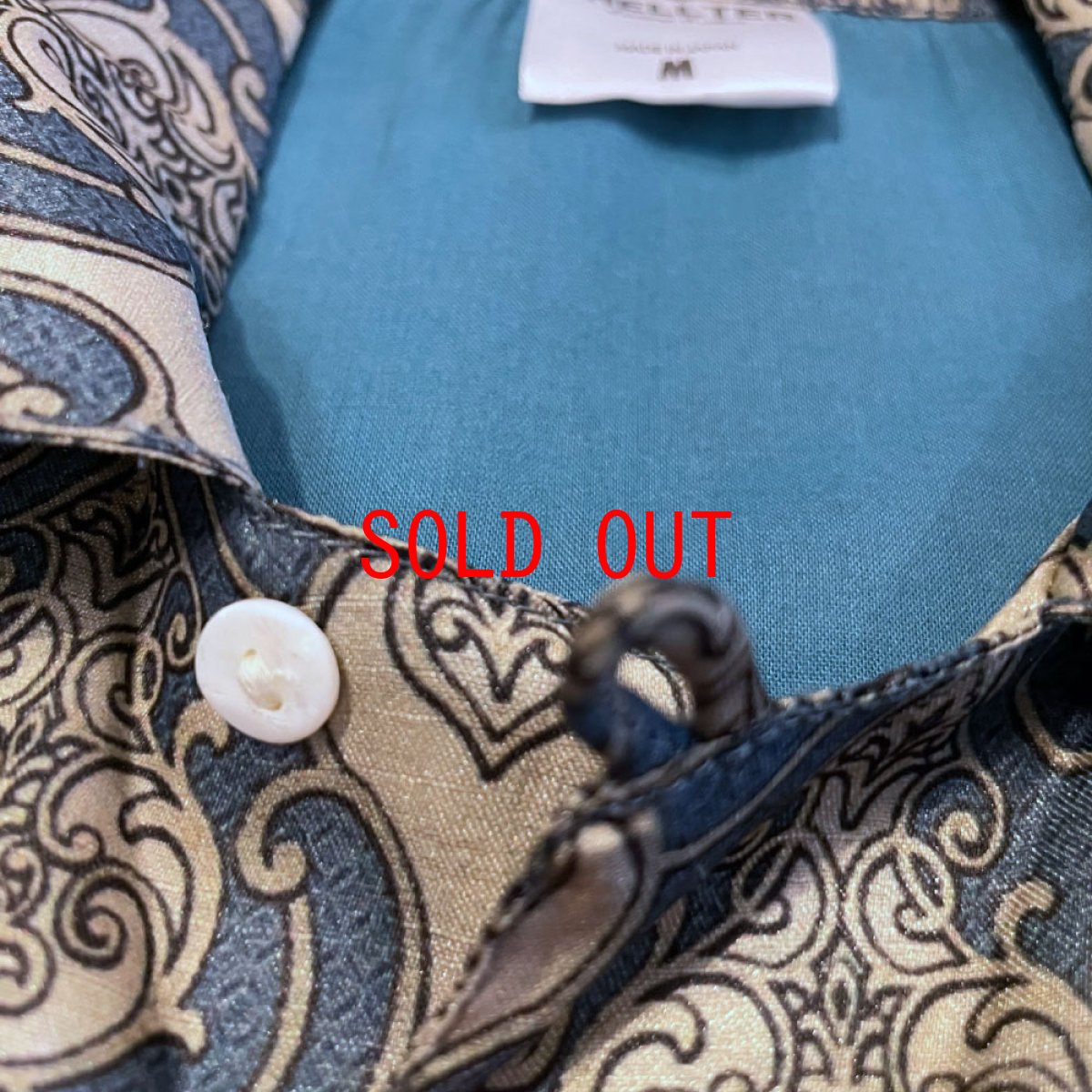 画像8: Paisley Allover S/S Shirts Blue 半袖 ペイズリー シャツ (8)