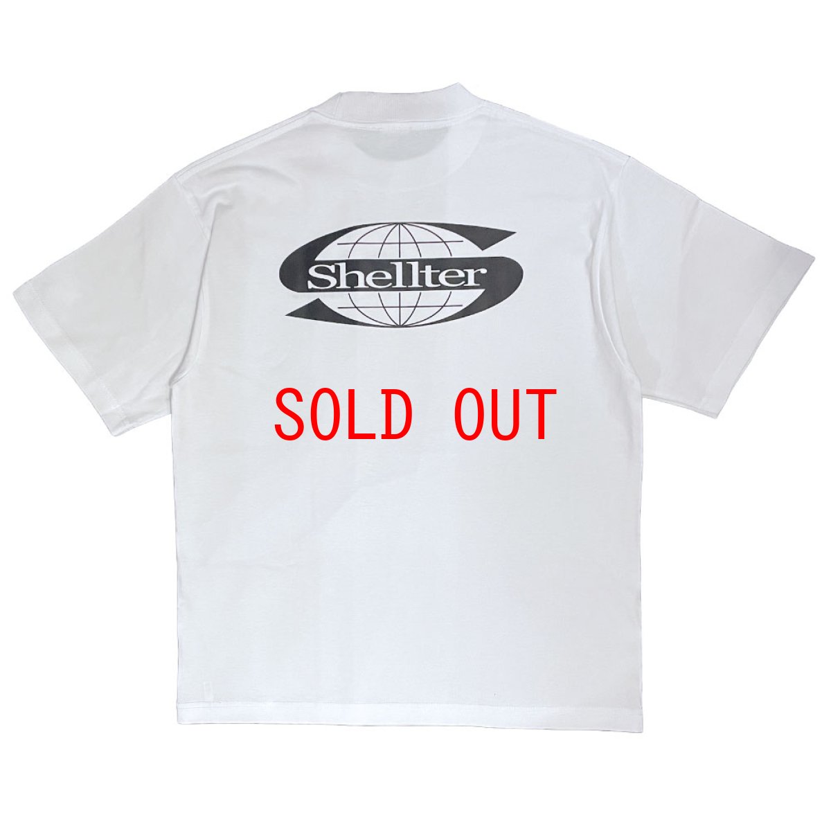 画像3: 【Shellter 沖縄 Tシャツ メンズファッション】Bet S/S Logo Tee White シェルター 半袖 シャツ (3)