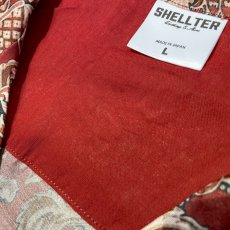 画像7: Paisley Allover S/S Shirts Burgundy 半袖 ペイズリー シャツ (7)
