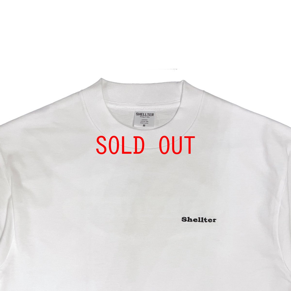 画像4: 【Shellter 沖縄 Tシャツ メンズファッション】Bet S/S Logo Tee White シェルター 半袖 シャツ (4)