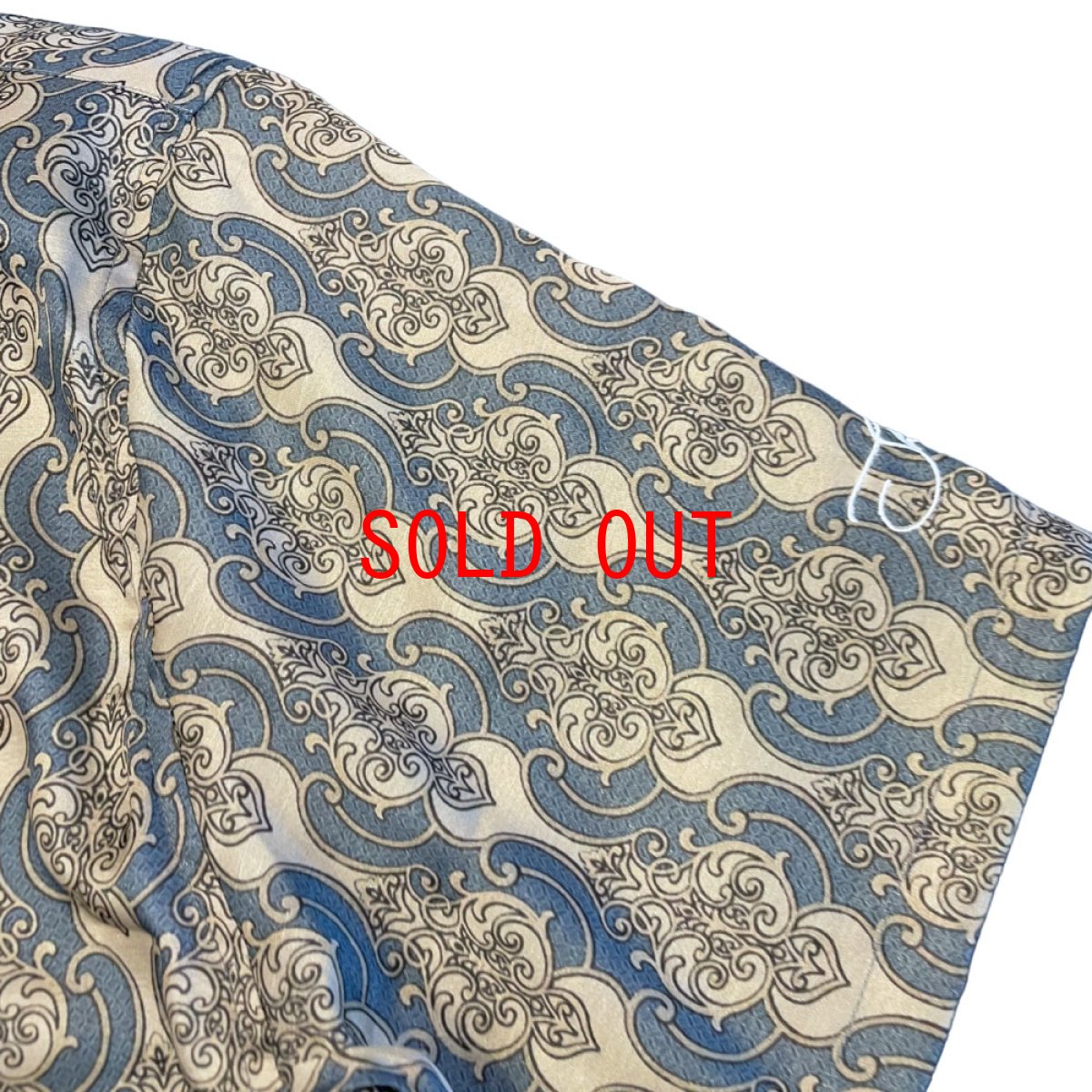 画像7: Paisley Allover S/S Shirts Blue 半袖 ペイズリー シャツ (7)