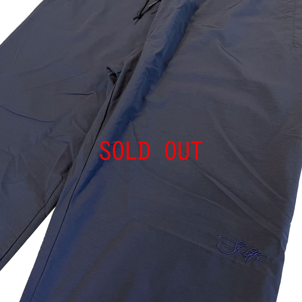 画像7: script knee Training Nylon Pants Navy トレーニング ナイロン パンツ (7)