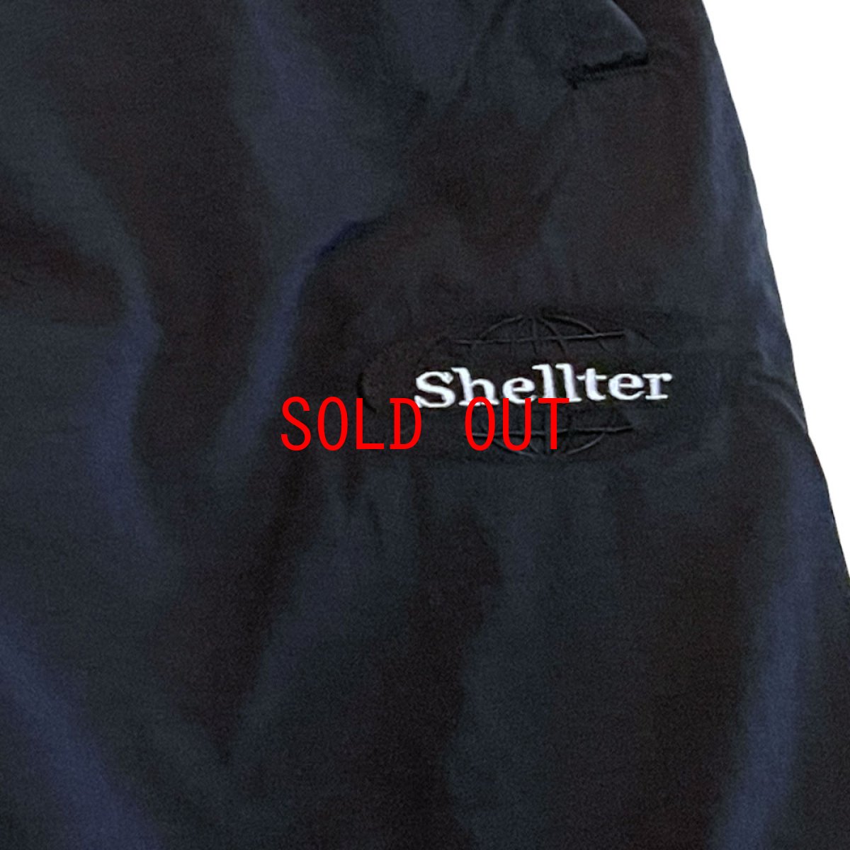画像5: 【Shellter 沖縄 パンツ メンズファッション】Bet Training Nylon Pants Black トレーニング ナイロンパンツ (5)
