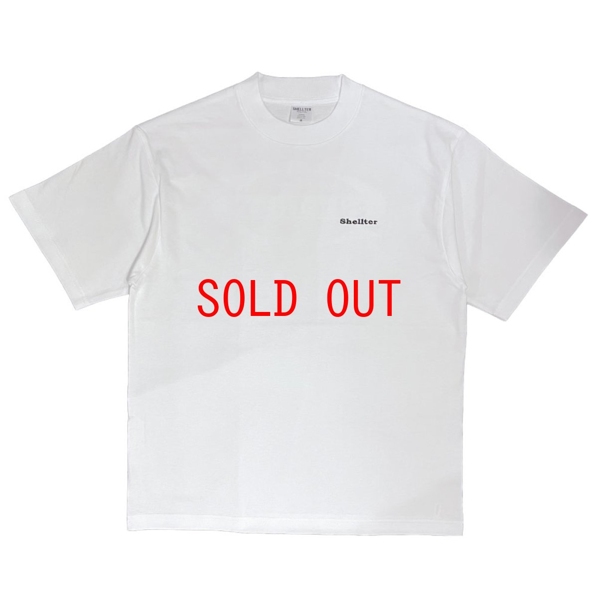画像2: 【Shellter 沖縄 Tシャツ メンズファッション】Bet S/S Logo Tee White シェルター 半袖 シャツ (2)