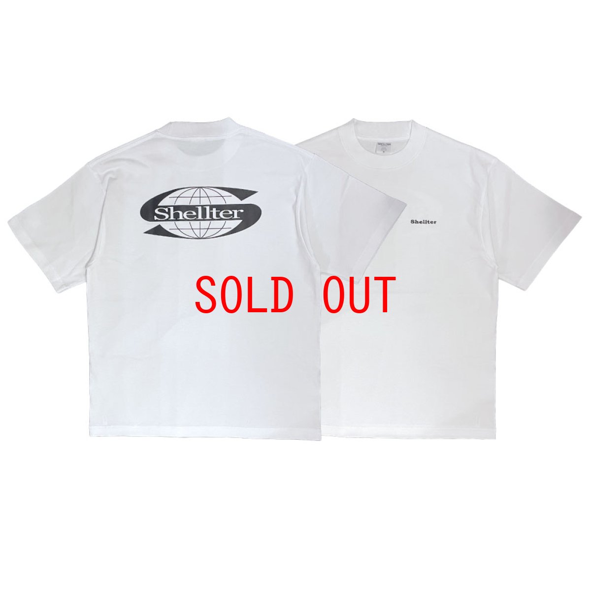 Shellter Bet Logo Tee White
