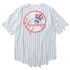 画像3: X New York Yankees Baseball Shirts ニューヨーク ヤンキース ベースボール 半袖 シャツ MLB 公式 Official  (3)