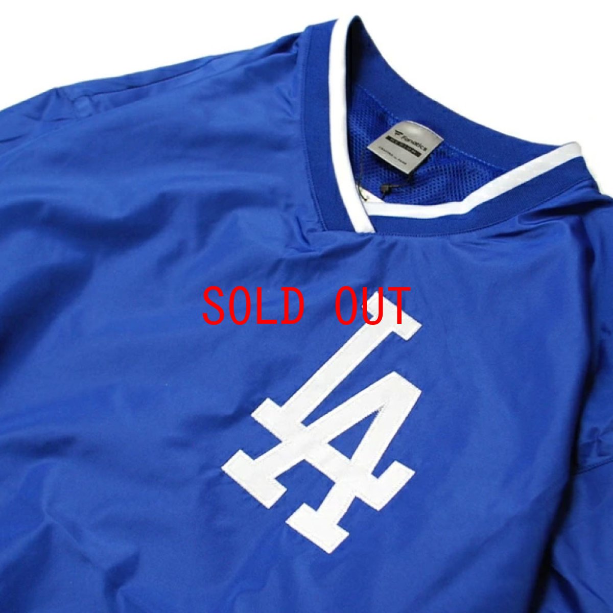画像4: X Los Angeles Pullover Nylon Jacket ロサンゼルス ドジャース ナイロン プルオーバー ジャケット MLB 公式 Official  (4)