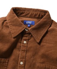 画像4: Classic Corduroy L/S Shirt BRN 長袖 コーデュロイ シャツ (4)