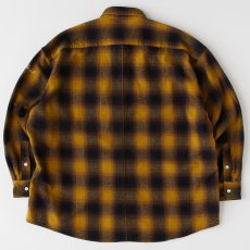 画像3: × BIG MAC MAC SHADE Flannel Check Shirts YLW ビッグマック 長袖 フランネル チェック シャツ (3)