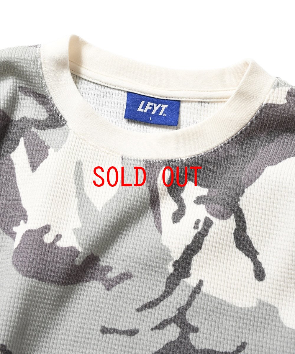 画像5: Waffle Thermal L/S Tee French Camo 長袖 サーマル シャツ Tシャツ (5)